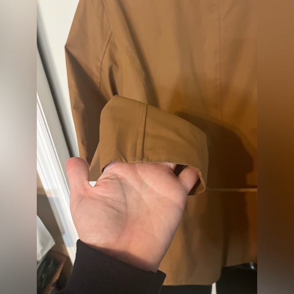 Enzo Angiolini Tan Belted Light Jacket Sz M - Picture 9 of 15